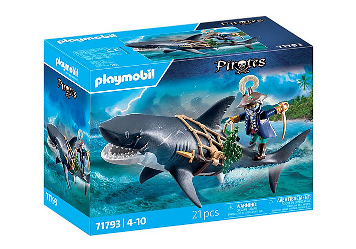Klocki Playmobil 71793 Rekin olbrzym z piratem Pirates
