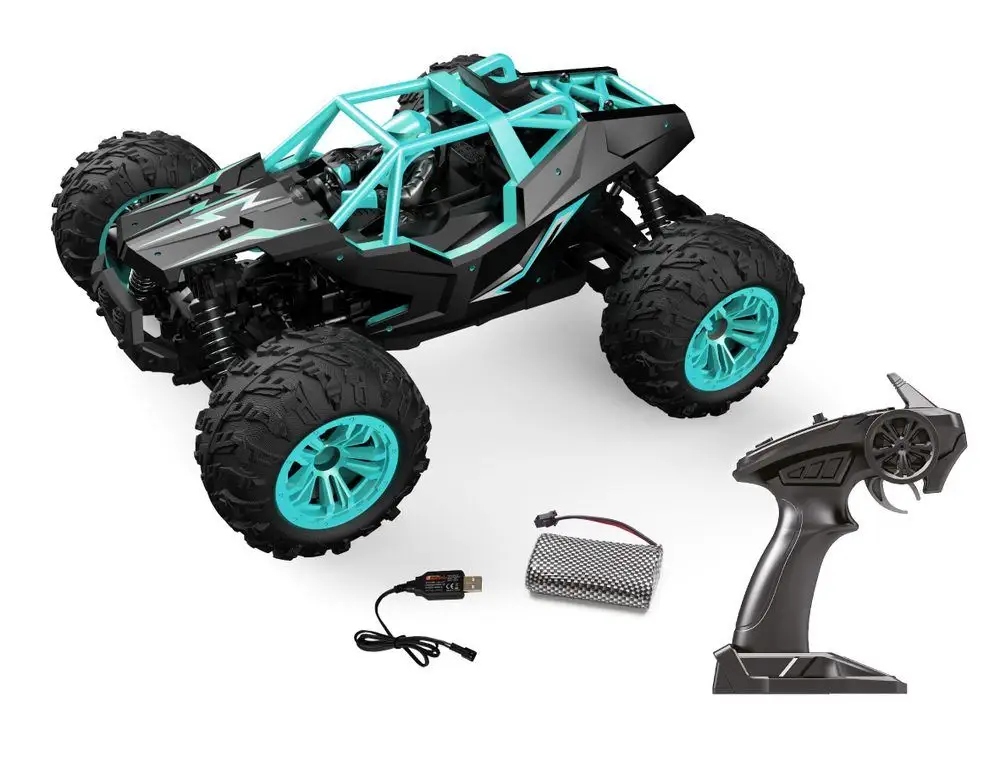 Zdalnie sterowany samochód DF-Models FunRacer Off-road niebieski