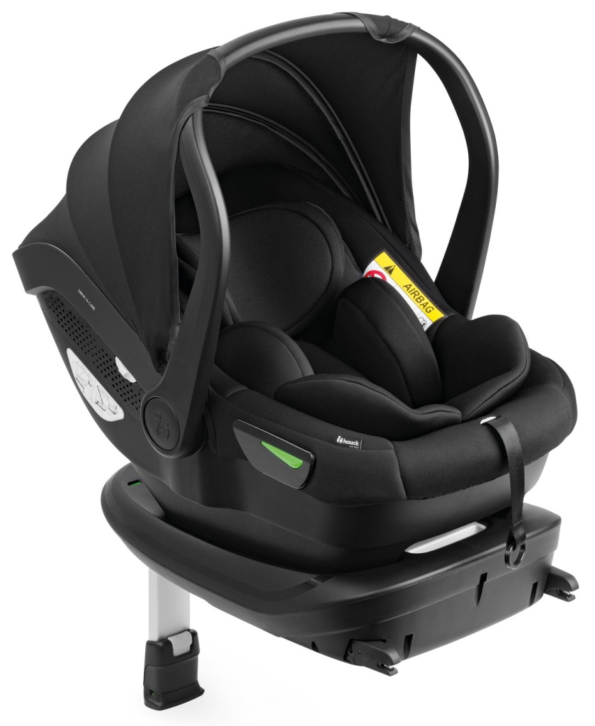 FOTELIK SAMOCHODOWY 0+ Z BAZĄ ISOFIX HAUCK DRIVE N CARE SET I-SIZE