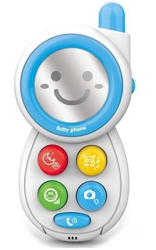 Telefon Uśmiech Niebieski
