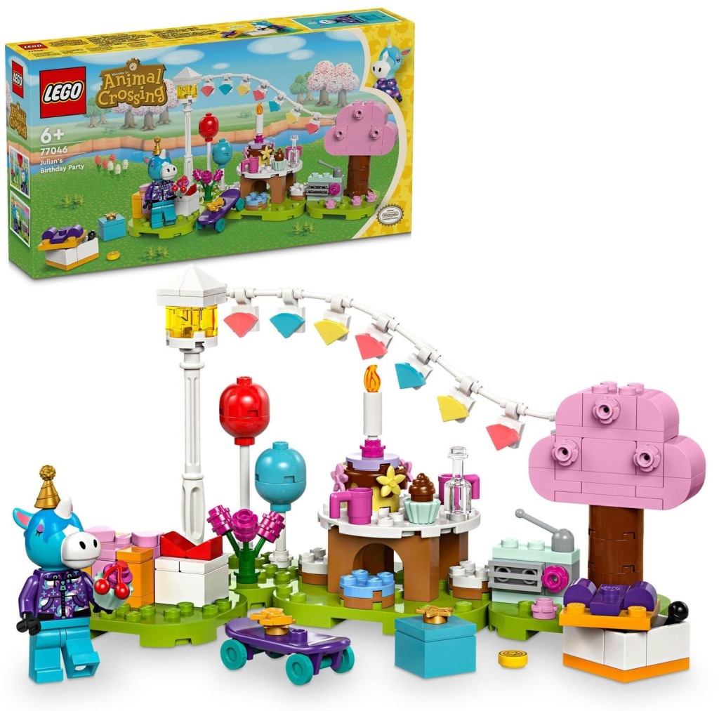 Klocki LEGO Animal Crossing 77046 Koń Julian i jego przyjęcie urodzinowe