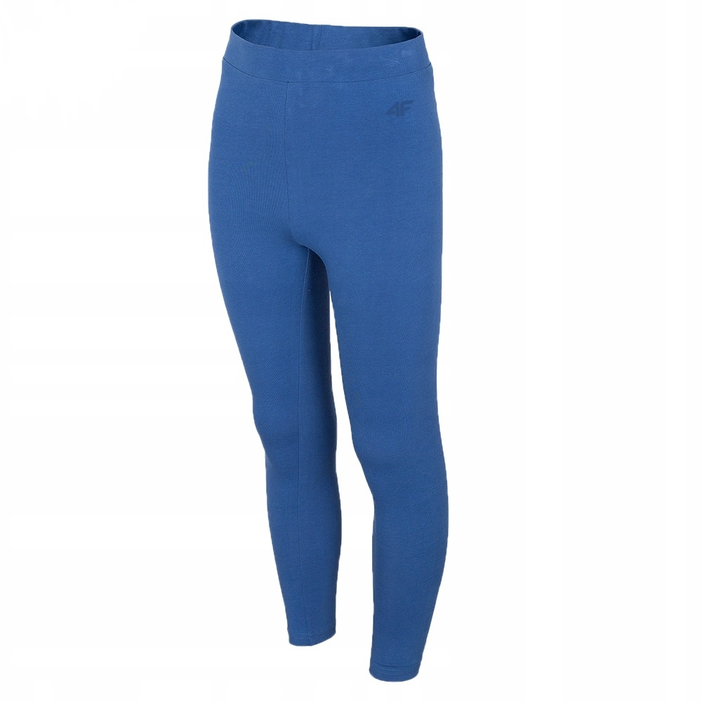 LEGGINSY DLA DZIEWCZYNKI 4F NIEBIESKIE HJL22 JLEG001 33S r 164cm