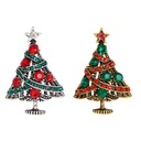 Zdjęcie oferty: Broszka, Gwiazdka, choinka łańcuch ziel, czerw