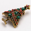 Zdjęcie oferty: Broszka, Gwiazdka, choinka łańcuch ziel, czerw