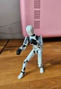 Zdjęcie oferty: Wieloprzegubowy ruchomy robot Drukowany manekin 3D Misiek_3D_PL 13 Dummy