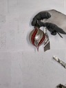 Zdjęcie oferty: Bombki choinkowe PRL około 10 cm
