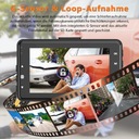 Zdjęcie oferty: Podwójna kamera samochodowa przód tył/wnętrze ekran 3" 32GB FHD na prezent