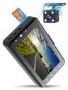 Zdjęcie oferty: Podwójna kamera samochodowa przód tył/wnętrze ekran 3" 32GB FHD na prezent