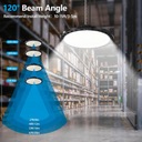 Zdjęcie oferty: Lampy sufitowe wiszące LED 4 szt. 100W 10000LM oświetlenie garażowe UFO