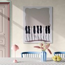 Zdjęcie oferty: Obraz na płótnie ręcznie malowany akrylami minimalistyczny abstrakcja 30x40