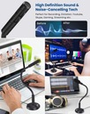 Zdjęcie oferty: Mikrofon PC USB pojemnościowy przycisk wyciszenia gier streaming EGM-01