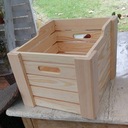 Zdjęcie oferty: Skrzynka na winyle, pojemnik na drewno, donica.