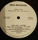 Zdjęcie oferty: BARRY GIBB FINE LINE MAXISINGIEL 12/33 PRPOMO 1984 MCA RECORDS + singiel