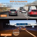 Zdjęcie oferty: Podwójna kamera samochodowa przód tył/wnętrze ekran 3" 32GB FHD na prezent