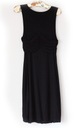Zdjęcie oferty: DERHY**Ciepła Sukienka z Wełną Czarna**Drapowana Dzianinowa**M/L/XL