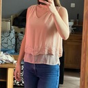 Zdjęcie oferty: Vero Moda bluzka top boho różowa 36 S