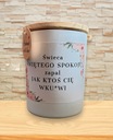 Zdjęcie oferty: Świeca sojowa personalizowana zapachowa MIĘTA 150ml dzień babci dziadka