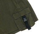 Zdjęcie oferty: BERSHKA prosta spódniczka mini CARGO bojówka khaki bawełna 34