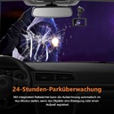 Zdjęcie oferty: Podwójna kamera samochodowa przód tył/wnętrze ekran 3" 32GB FHD na prezent