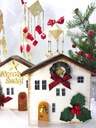 Zdjęcie oferty: Dekoracyjne domki świąteczne - Wesołych Świąt.