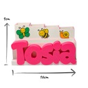 Zdjęcie oferty: Organizer na biurko kredki WYBIERZ IMIE dla dziewczynki dziecka. Bajkowy