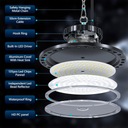 Zdjęcie oferty: Lampy sufitowe wiszące LED 4 szt. 100W 10000LM oświetlenie garażowe UFO