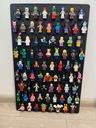 Zdjęcie oferty: UCHWYT PODSTAWKA do tablic Sadis IKEA na Mini Figurki LEGO Czarne 100 szt