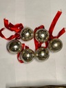 Zdjęcie oferty: Bombki choinkowe PRL około 8 cm