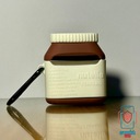 Zdjęcie oferty: Etui AirPods 4 Nutella, Śliczne, Pełna ochrona, Antypoślizgowe, StróżGSM
