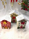 Zdjęcie oferty: Śnieżne domki - świąteczna dekoracja.