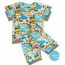 Zdjęcie oferty: CHRISMA ZESTAW KOMPLET NA LATO KOSZULKA T-SHIRT KRÓTKIE SPODENKI 128 8 LAT