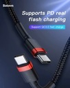 Zdjęcie oferty: Kabel Baseus USB C do USB typu C do MacBooka Pro Quick Charge 3.0 60W PD