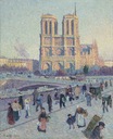 Zdjęcie oferty: Skarpety malarza Maximilien Luce Notre-Dame na prezent unisex roz.36-40