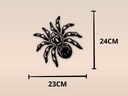 Zdjęcie oferty: OBRAZ AŻUROWY 3D PANEL DEKORACJA NA ŚCIANĘ DO SALONU POKÓJ Spider Tarantula