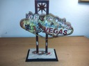 Zdjęcie oferty: Wyjątkowa replika, figurka, model znaku drogowskazu NEW Vegas z gry Fallout