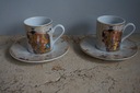 Zdjęcie oferty: GOEBEL Gustav Klimt filiżanki espresso 2szt. KOMPLET ARTIS ORBIS POCAŁUNEK