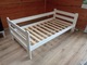 Zdjęcie oferty: Rama łóżka drewniana + stelaż 80x160 do pokoju dziecięcego biała x2