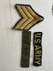 Zdjęcie oferty: Naszywki U.S. Army – Vietnam War – Chevron, U.S. ARMY, Name Tape – oryginał