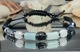 Zdjęcie oferty: BRANSOLETKA ZNAK ZODIAKU STAL LEW KAMIEŃ AKWAMARYN LAPIS LAZULI 18,5-20cm