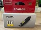 Zdjęcie oferty: Oryginalny tusz Canon CLI-551 Y – Żółty