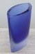 Zdjęcie oferty: WAZON VINTAGE KROSNO MATOWE SZKŁO + KOBALT 16cm