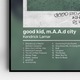 Zdjęcie oferty: Plakat Kendrick Lamar good kid, m.A.A.d city 40 cm x 50 cm