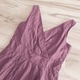 Zdjęcie oferty: **elegancka wizytowa sukienka bawełna CRASH fioletowa 38/M