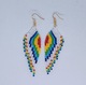 Zdjęcie oferty: Kolczyki wielobarwne z koralików 