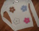 Zdjęcie oferty: PHI PHI STAR _ Sweterek _ naszywane kwiaty dżety r. M/L