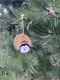 Zdjęcie oferty: Zawieszka bombka drewniana handmade pingwin