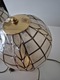 Zdjęcie oferty: Zestaw 2 lamp Hustadt-Leuchten capiz vintage – jedna z pęknięciem