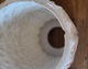 Zdjęcie oferty: 2 x stare klosze szklane PRL - off-white różowe