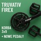 Zdjęcie oferty: Korba rowerowa Truvativ Firex GXP 3x9 + NOWE pedały platformowe
