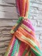 Zdjęcie oferty: Kolorowa torebka na ramię w japońskim stylu boho worek handmade szydełkowa